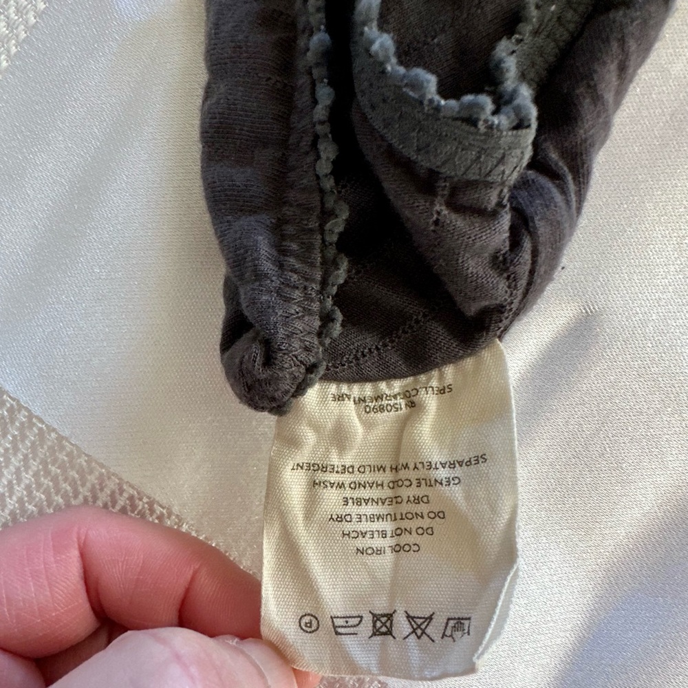 Spell Designs Black Basic Bra Bralette Size Large - image 5